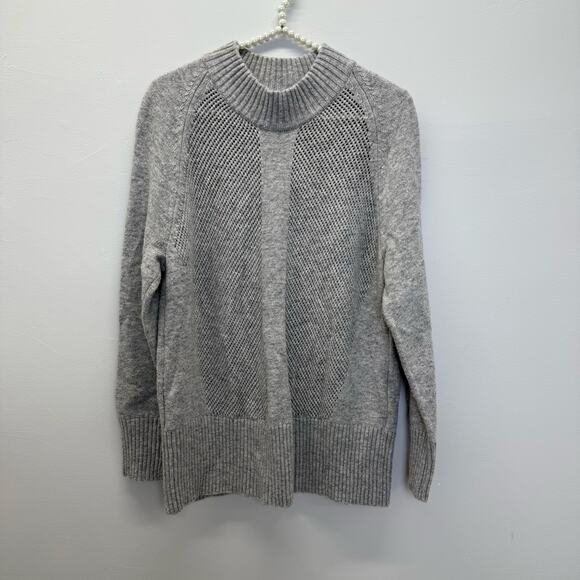 Victor Alfaro
Grey Mesh Front Sweater 💝 - Picture 6 of 11